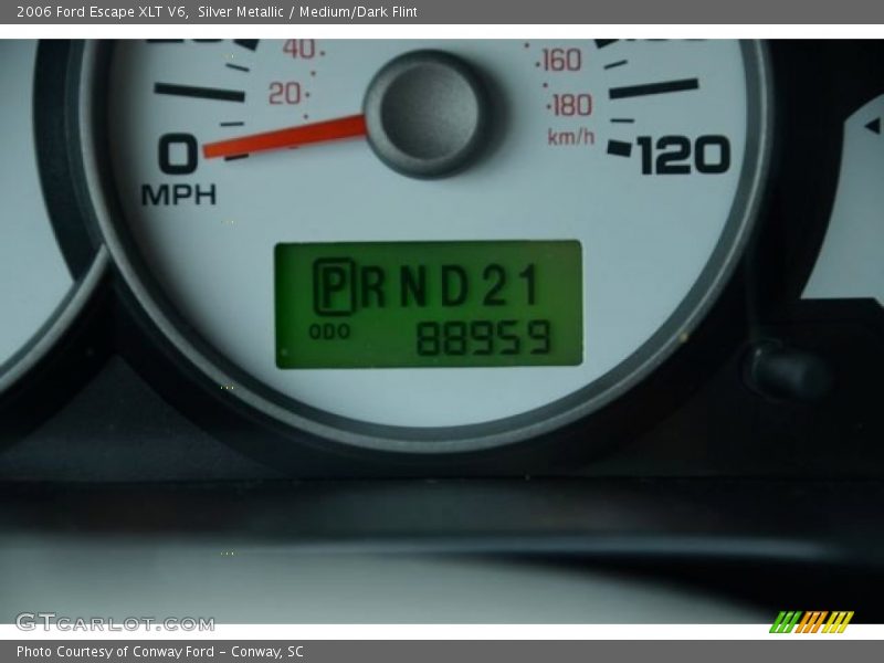 Silver Metallic / Medium/Dark Flint 2006 Ford Escape XLT V6