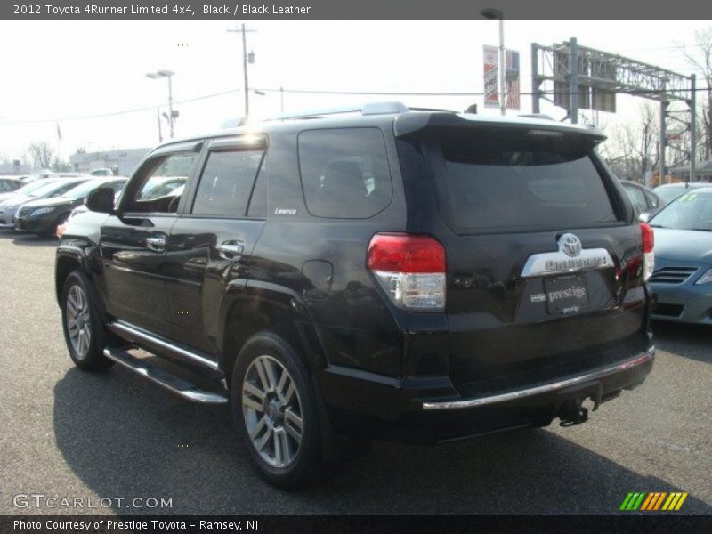 Black / Black Leather 2012 Toyota 4Runner Limited 4x4