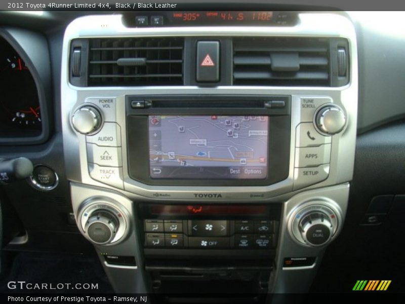 Black / Black Leather 2012 Toyota 4Runner Limited 4x4