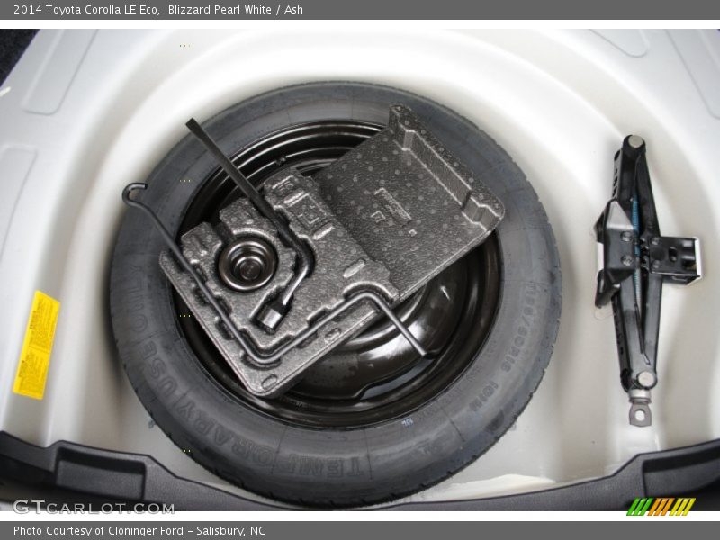 Tool Kit of 2014 Corolla LE Eco