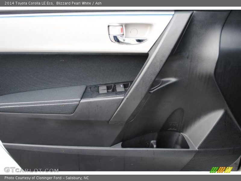 Blizzard Pearl White / Ash 2014 Toyota Corolla LE Eco