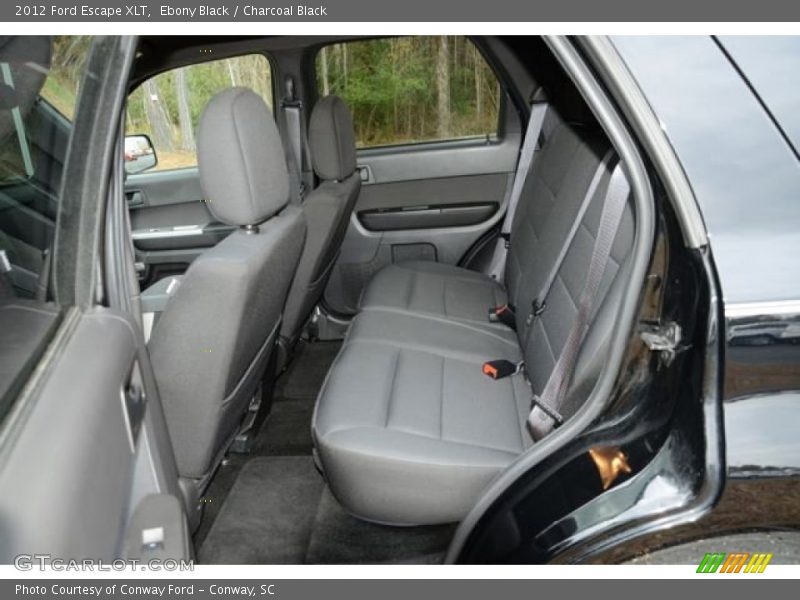 Ebony Black / Charcoal Black 2012 Ford Escape XLT