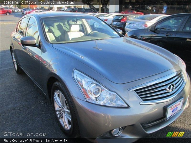 Graphite Shadow / Stone 2010 Infiniti G 37 Sedan