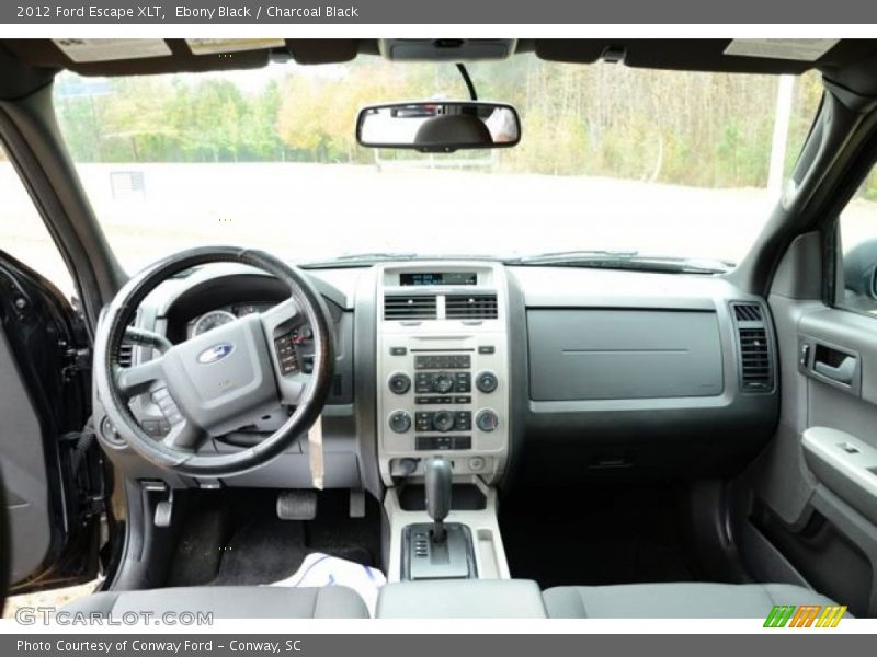 Ebony Black / Charcoal Black 2012 Ford Escape XLT