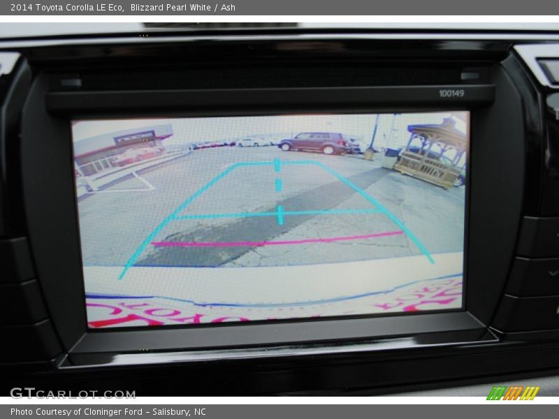Blizzard Pearl White / Ash 2014 Toyota Corolla LE Eco