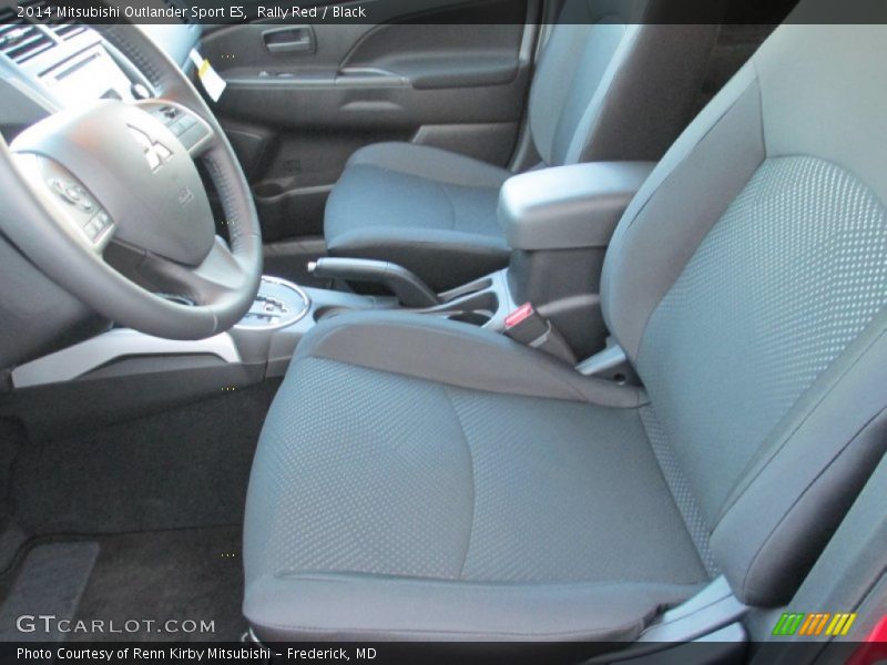 Rally Red / Black 2014 Mitsubishi Outlander Sport ES
