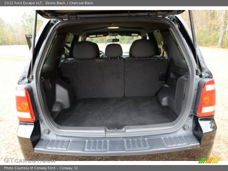 Ebony Black / Charcoal Black 2012 Ford Escape XLT