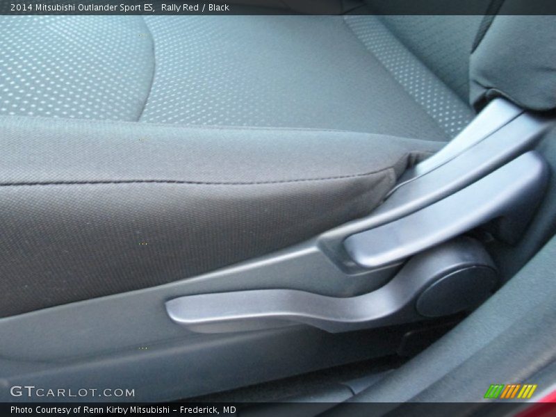 Rally Red / Black 2014 Mitsubishi Outlander Sport ES