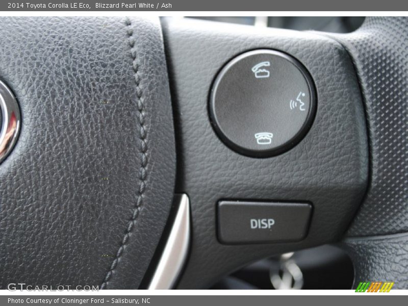 Blizzard Pearl White / Ash 2014 Toyota Corolla LE Eco