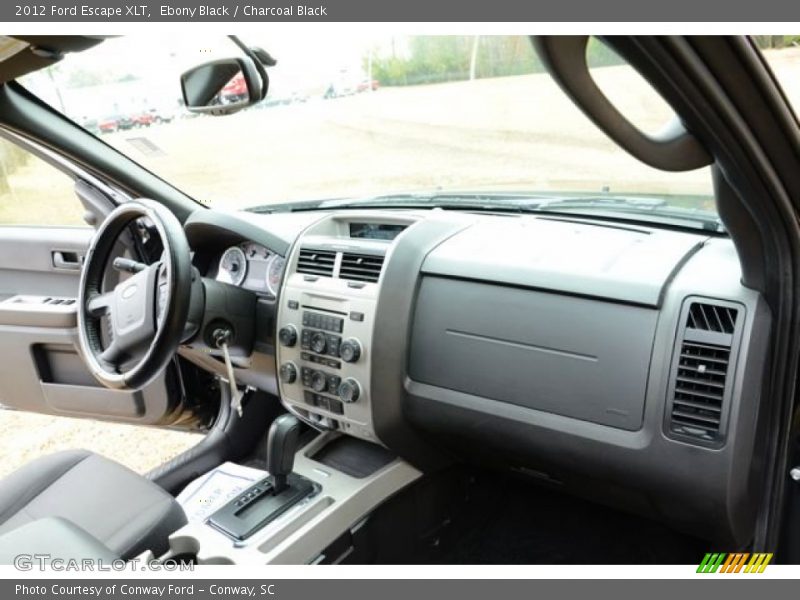 Ebony Black / Charcoal Black 2012 Ford Escape XLT