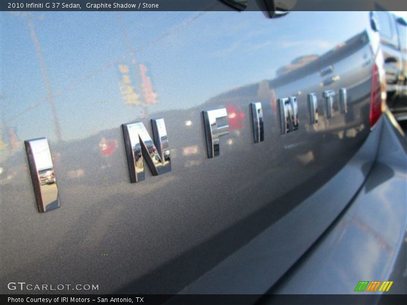 Graphite Shadow / Stone 2010 Infiniti G 37 Sedan