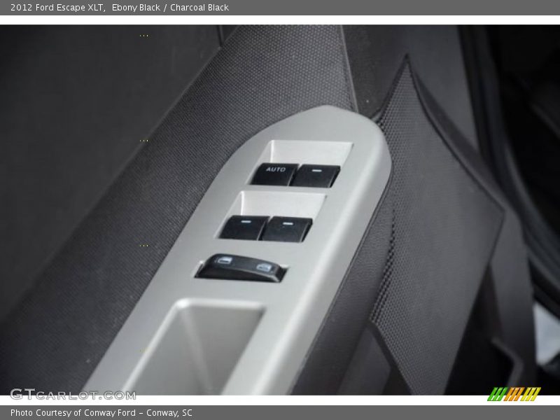 Ebony Black / Charcoal Black 2012 Ford Escape XLT