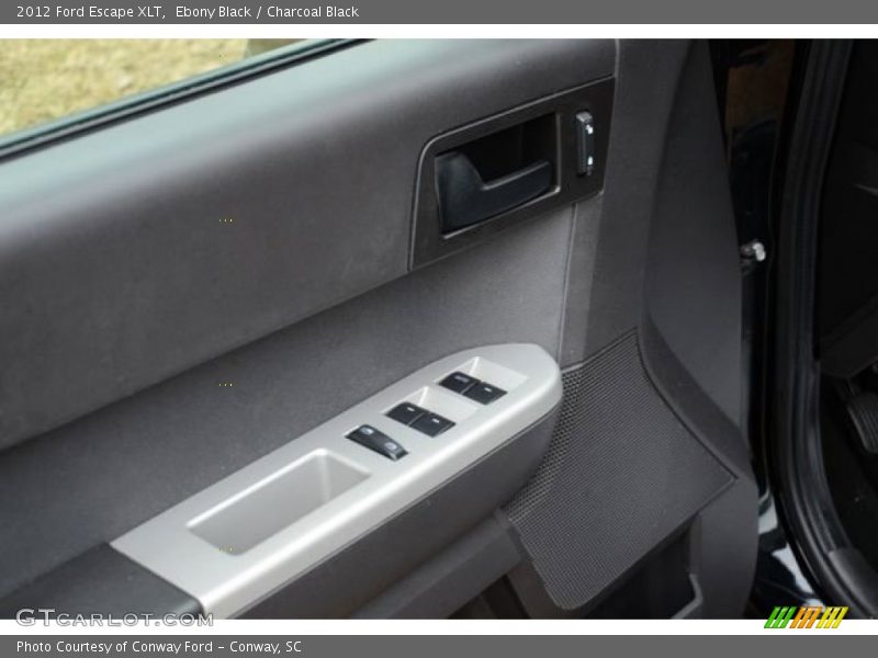 Ebony Black / Charcoal Black 2012 Ford Escape XLT