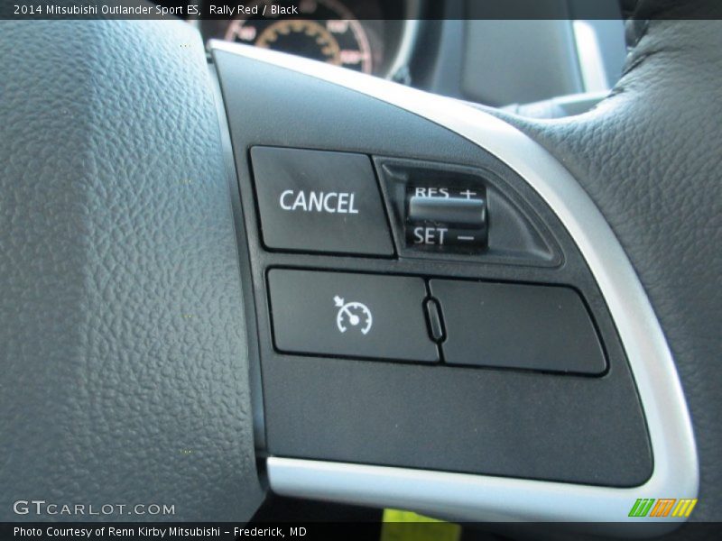 Rally Red / Black 2014 Mitsubishi Outlander Sport ES