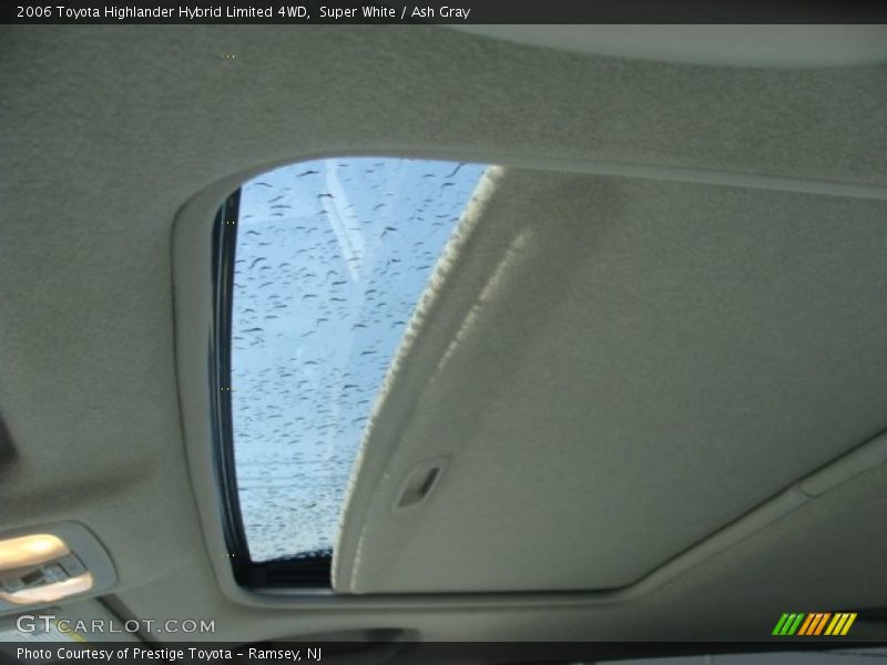 Super White / Ash Gray 2006 Toyota Highlander Hybrid Limited 4WD