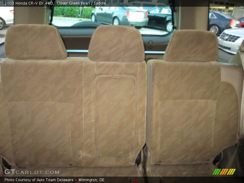 Clover Green Pearl / Saddle 2003 Honda CR-V EX 4WD