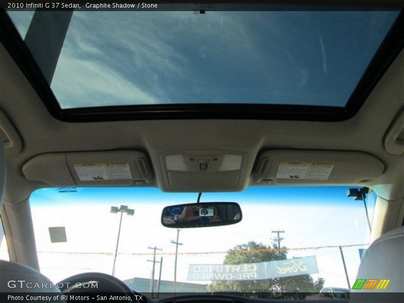 Graphite Shadow / Stone 2010 Infiniti G 37 Sedan