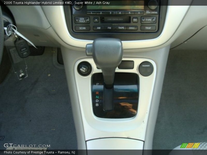 Super White / Ash Gray 2006 Toyota Highlander Hybrid Limited 4WD