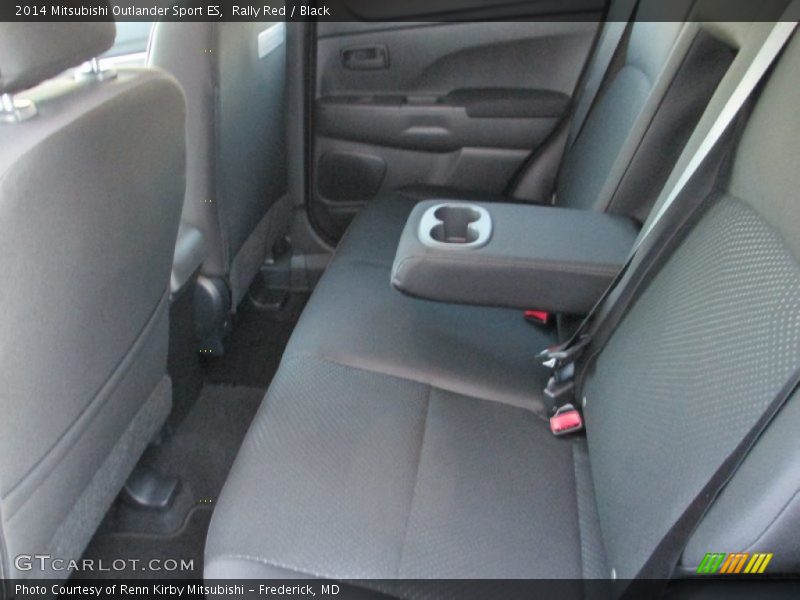 Rally Red / Black 2014 Mitsubishi Outlander Sport ES