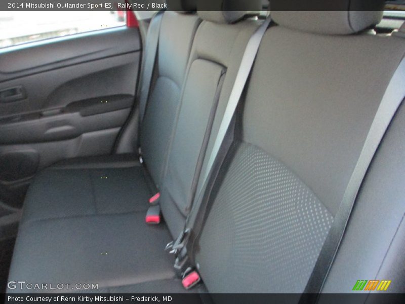 Rally Red / Black 2014 Mitsubishi Outlander Sport ES