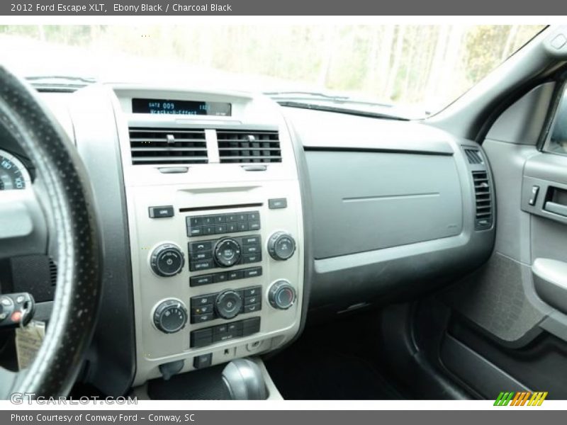 Ebony Black / Charcoal Black 2012 Ford Escape XLT