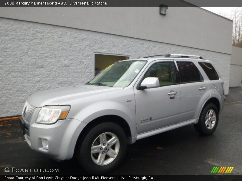 Silver Metallic / Stone 2008 Mercury Mariner Hybrid 4WD