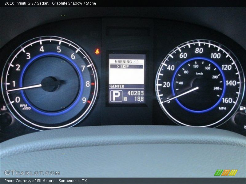 Graphite Shadow / Stone 2010 Infiniti G 37 Sedan