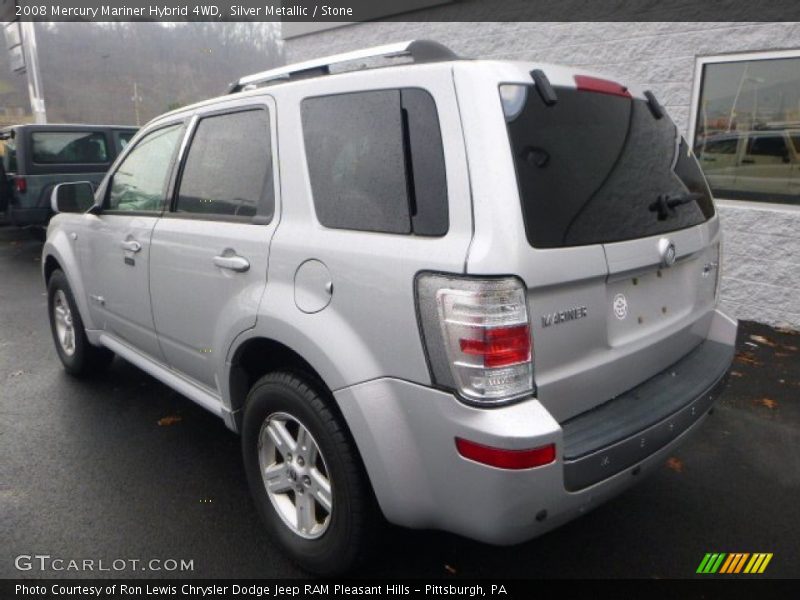 Silver Metallic / Stone 2008 Mercury Mariner Hybrid 4WD