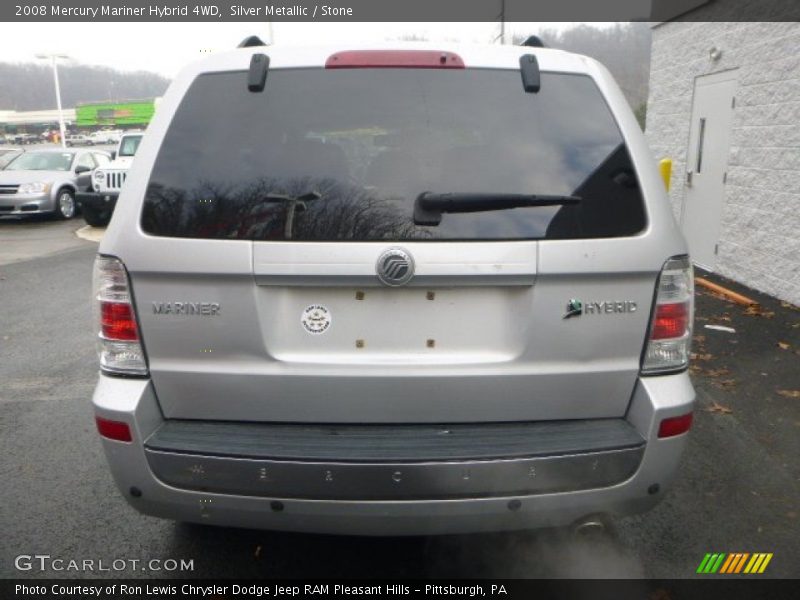 Silver Metallic / Stone 2008 Mercury Mariner Hybrid 4WD