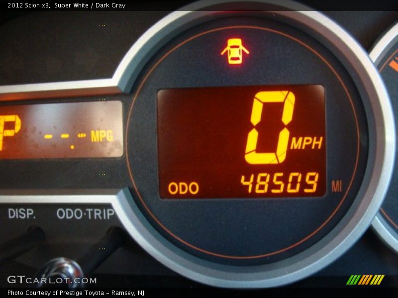Super White / Dark Gray 2012 Scion xB
