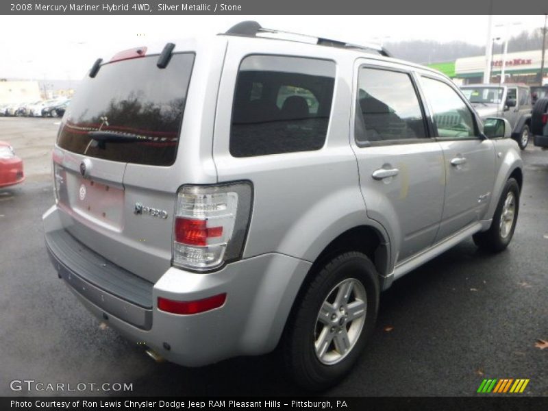 Silver Metallic / Stone 2008 Mercury Mariner Hybrid 4WD