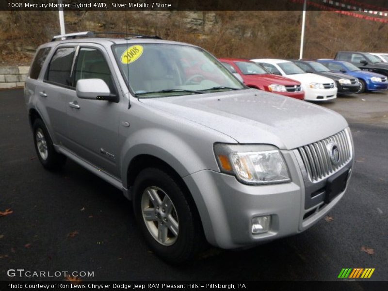 Silver Metallic / Stone 2008 Mercury Mariner Hybrid 4WD