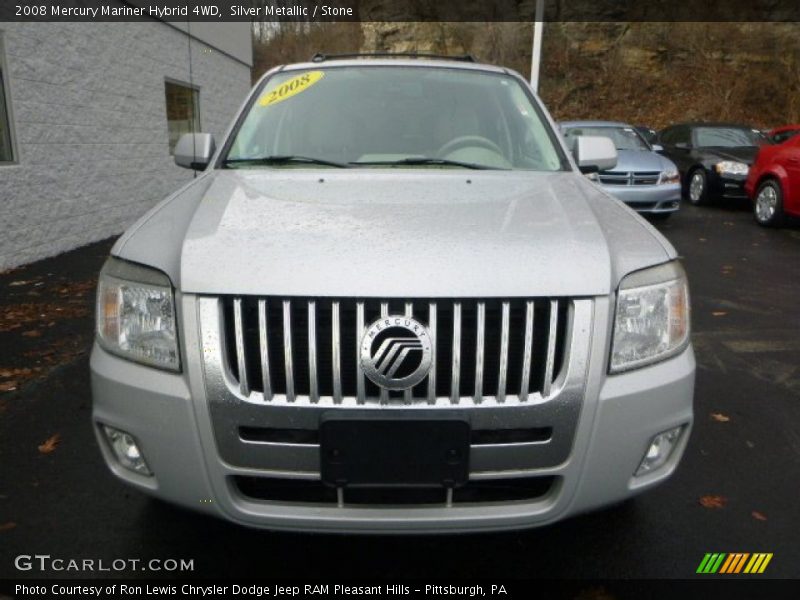 Silver Metallic / Stone 2008 Mercury Mariner Hybrid 4WD