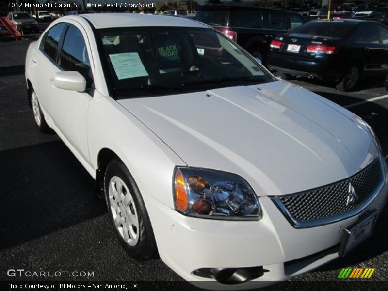 White Pearl / Gray Sport 2012 Mitsubishi Galant SE