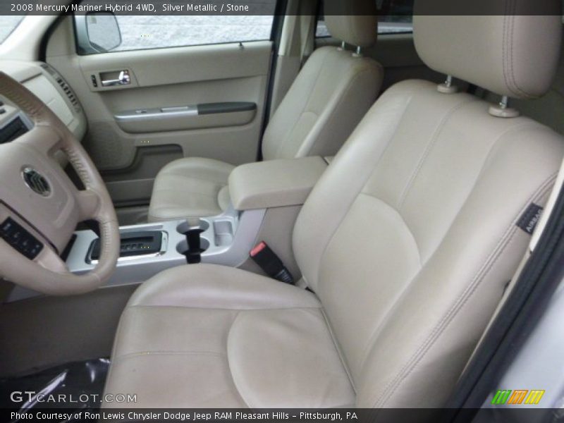 Silver Metallic / Stone 2008 Mercury Mariner Hybrid 4WD