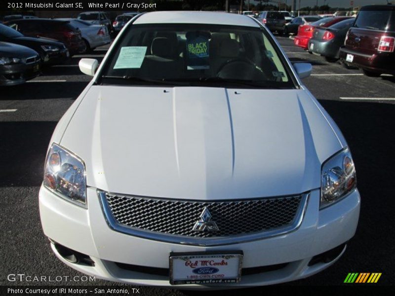 White Pearl / Gray Sport 2012 Mitsubishi Galant SE