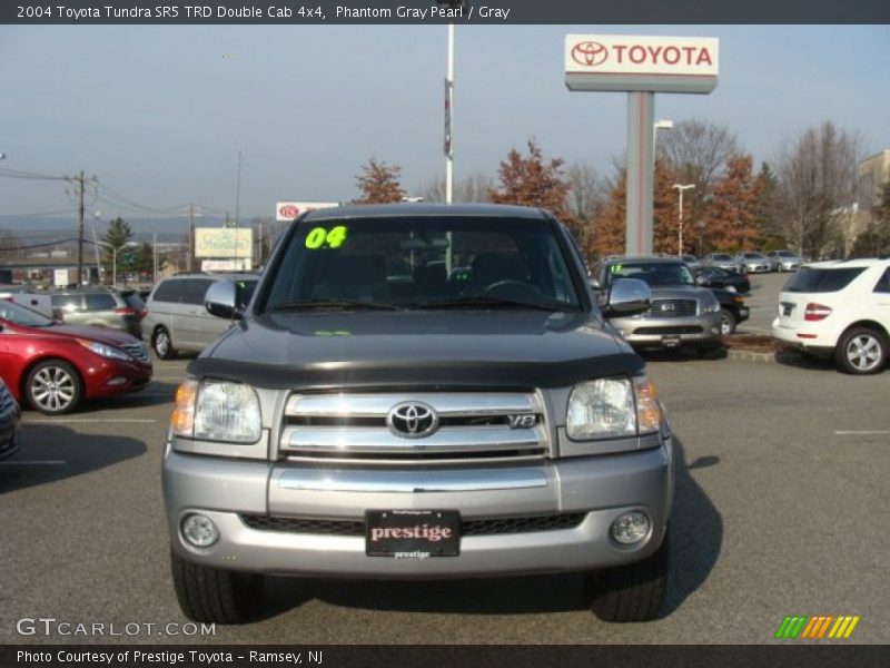 Phantom Gray Pearl / Gray 2004 Toyota Tundra SR5 TRD Double Cab 4x4