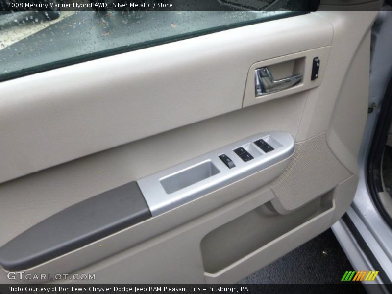 Silver Metallic / Stone 2008 Mercury Mariner Hybrid 4WD