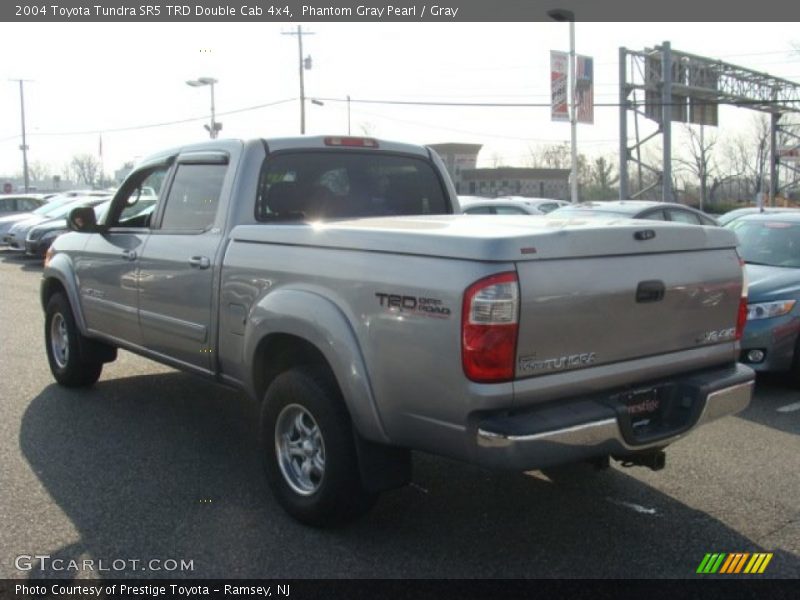 Phantom Gray Pearl / Gray 2004 Toyota Tundra SR5 TRD Double Cab 4x4