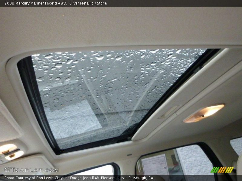 Silver Metallic / Stone 2008 Mercury Mariner Hybrid 4WD