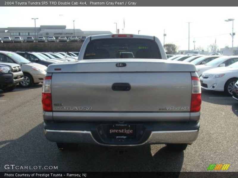 Phantom Gray Pearl / Gray 2004 Toyota Tundra SR5 TRD Double Cab 4x4