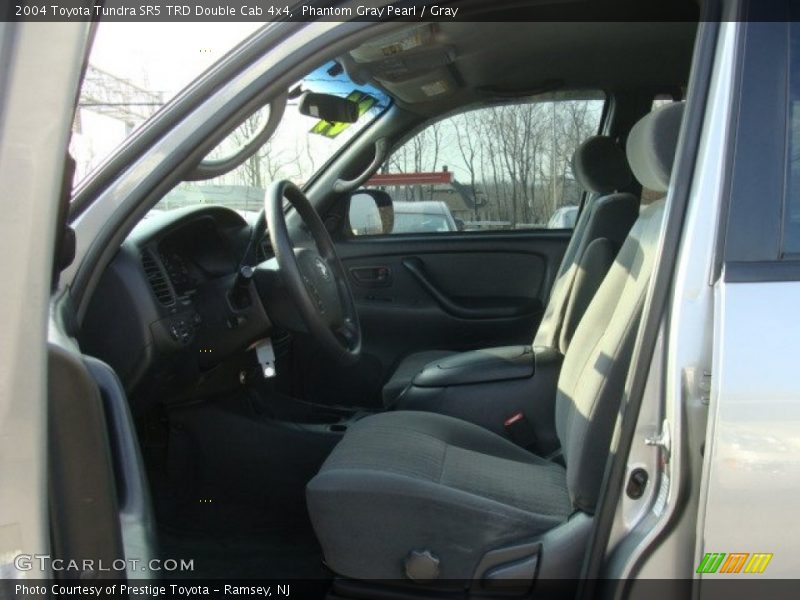 Phantom Gray Pearl / Gray 2004 Toyota Tundra SR5 TRD Double Cab 4x4