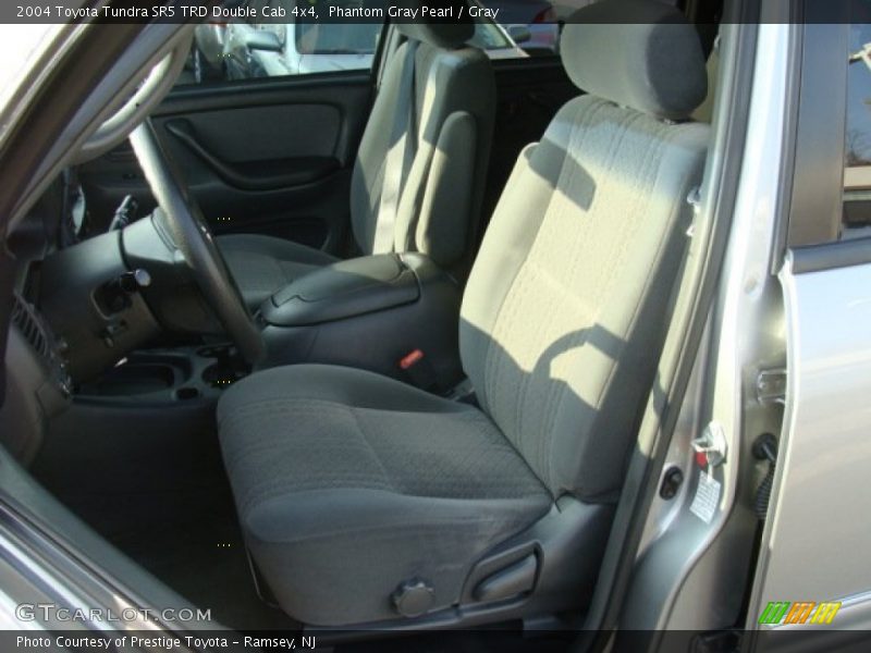 Phantom Gray Pearl / Gray 2004 Toyota Tundra SR5 TRD Double Cab 4x4