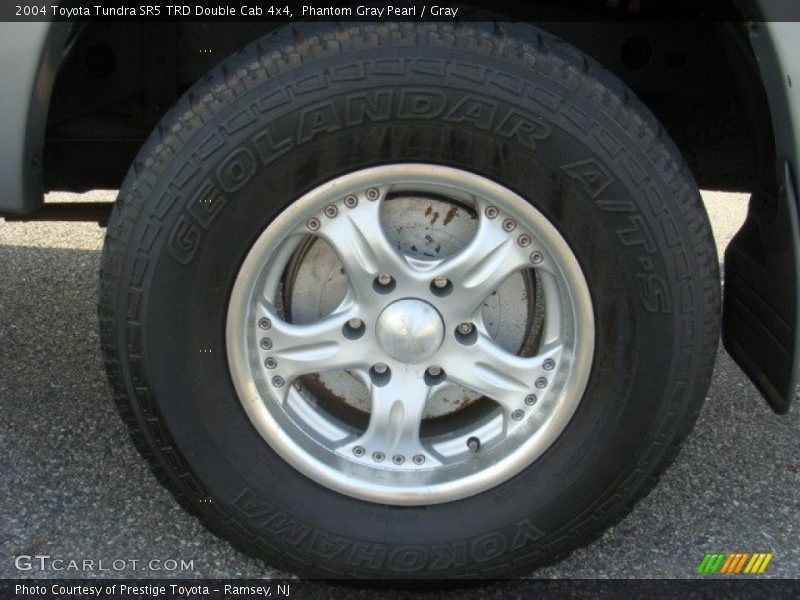 Phantom Gray Pearl / Gray 2004 Toyota Tundra SR5 TRD Double Cab 4x4