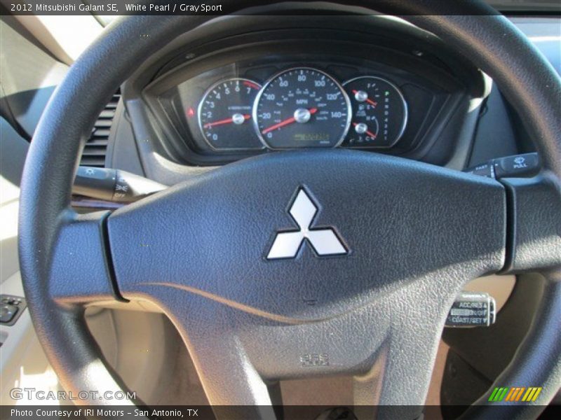 White Pearl / Gray Sport 2012 Mitsubishi Galant SE