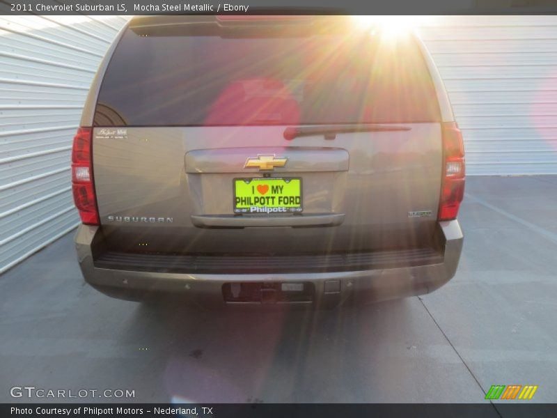 Mocha Steel Metallic / Ebony 2011 Chevrolet Suburban LS