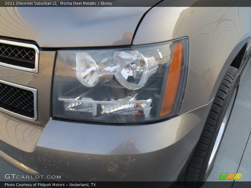 Mocha Steel Metallic / Ebony 2011 Chevrolet Suburban LS