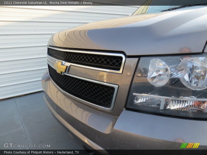 Mocha Steel Metallic / Ebony 2011 Chevrolet Suburban LS