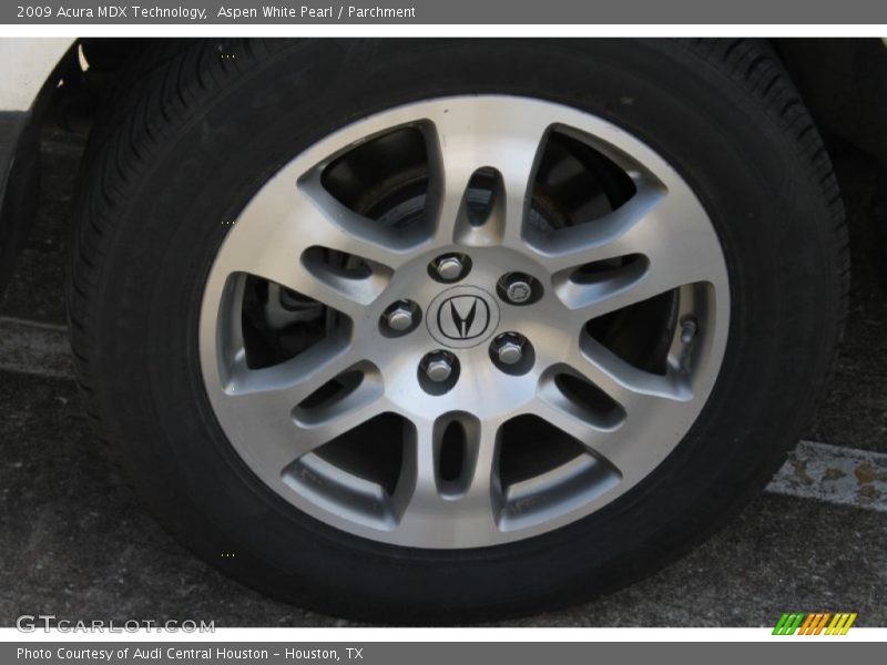 Aspen White Pearl / Parchment 2009 Acura MDX Technology