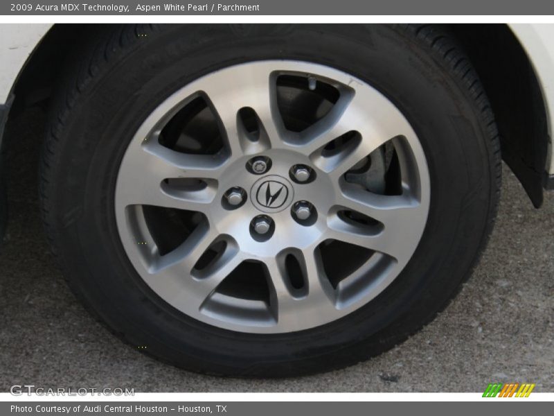 Aspen White Pearl / Parchment 2009 Acura MDX Technology